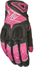 Load image into Gallery viewer, FLY RACING WOMEN'S VENUS GLOVES PINK/BLACK MD #5884 476-6121~3-atv motorcycle utv parts accessories gear helmets jackets gloves pantsAll Terrain Depot