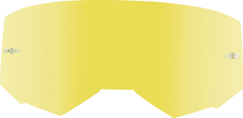 FLY RACING YOUTH SINGLE LENS W/ POST GOLD MIRROR/SMOKE FLC-024