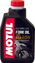 Load image into Gallery viewer, MOTUL FORK OIL FACTORY LINE 2.5W 1 L 105962