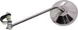 EMGO ROUND CLAMP-ON MIRROR SILVER 8