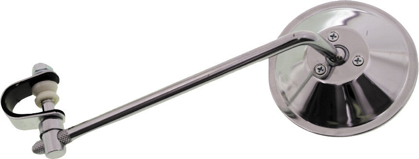 EMGO ROUND CLAMP-ON MIRROR SILVER 4" 20-06804