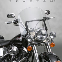 Load image into Gallery viewer, NATIONAL CYCLE SPARTAN WINDSHIELD CLEAR QUICK RELEASE 17" N21300