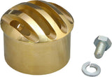 WEST-EAGLE CAGE STYLE EXHAUST TIP BRASS H4281-B