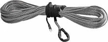 Load image into Gallery viewer, KFI 3/16&quot; x 50&#39; ATV Synthetic Winch Replacement Rope (Smoke) - All Terrain Depot
