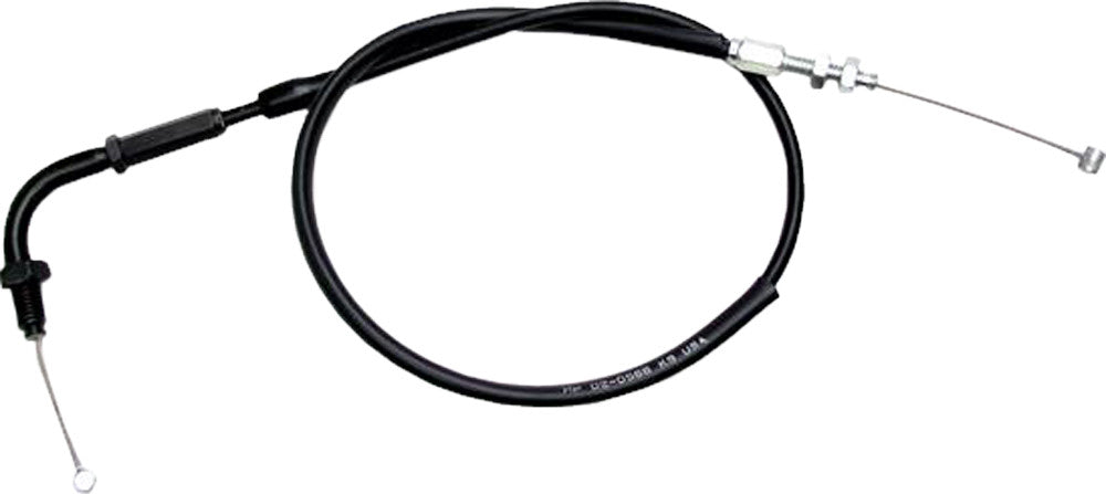 MOTION PRO BLACK VINYL THROTTLE PULL CABLE 02-0566