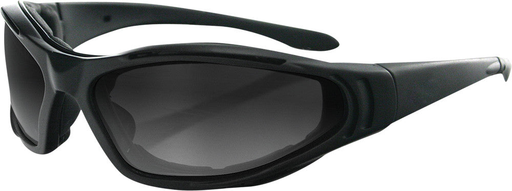 BOBSTER RAPTOR II SUNGLASSES BLACK W/3 LENSES BRA201-atv motorcycle utv parts accessories gear helmets jackets gloves pantsAll Terrain Depot
