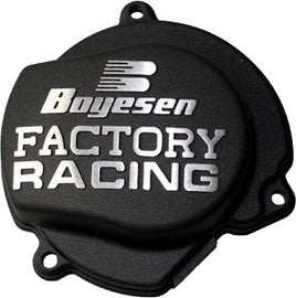 BOYESEN FACTORY RACING IGNITION COVER BLACK SC-40AB