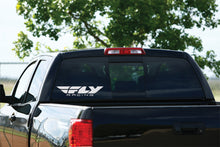 Load image into Gallery viewer, FLY RACING WINDOW DECAL 20" DIE-CUT WHITE 20" FLY RACING TDC W