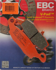 EBC BRAKE PADS V-SERIES FA231/3V-atv motorcycle utv parts accessories gear helmets jackets gloves pantsAll Terrain Depot