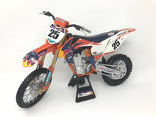 Load image into Gallery viewer, NEW-RAY REPLICA 1:6 RACE BIKE 17 KTM 450SX-F ORANGE(MUSQUIN) 49633