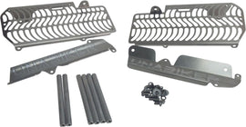 UNABIKER RADIATOR GUARDS YAMAHA YZ250F NATURAL YYZ250F6-A