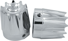 Load image into Gallery viewer, AVON AXLE NUT COVER EXCALIBUR CHROME 1" AXL-EX-CH-atv motorcycle utv parts accessories gear helmets jackets gloves pantsAll Terrain Depot