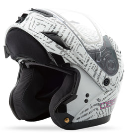 GMAX GM-54S DSG AZTEC HELMET WHITE XS 2548403-atv motorcycle utv parts accessories gear helmets jackets gloves pantsAll Terrain Depot