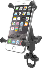 Load image into Gallery viewer, RAM HANDLEBAR RAIL MOUNT W/U-BOLT BASE &amp; X-GRIP LARGE CRADLE RAM-B-149Z-UN10U
