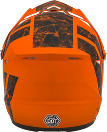 GMAX MX-46 OFF-ROAD DOMINANT HELMET MATTE ORANGE/BLACK 2X G3464138