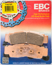 Load image into Gallery viewer, EBC BRAKE PADS H-SERIES FRONT RIGHT FA676R-atv motorcycle utv parts accessories gear helmets jackets gloves pantsAll Terrain Depot