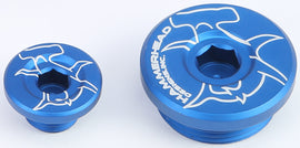 HAMMERHEAD ENGINE PLUGS BLUE KX250F '04-10 32-0341-00-20
