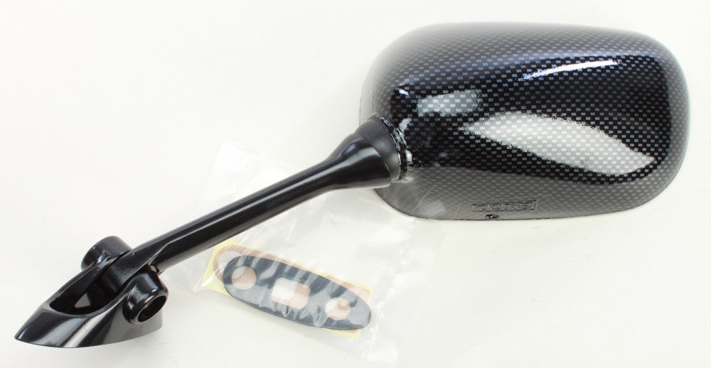 EMGO MIRROR LEFT CARBON SUZ 20-69784