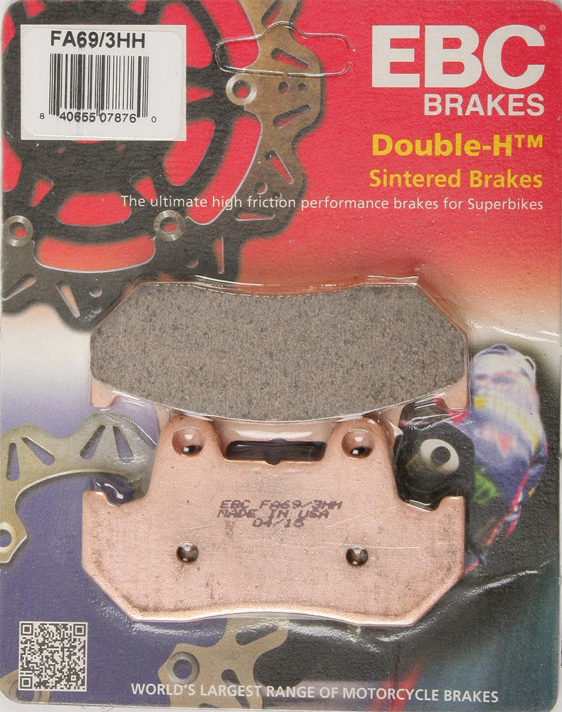 EBC BRAKE PADS FA69/3HH-atv motorcycle utv parts accessories gear helmets jackets gloves pantsAll Terrain Depot
