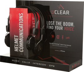 UCLEAR COUNTER DISPLAY W/O DEMO HEADSETS TBL18X12