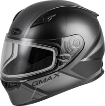 Load image into Gallery viewer, GMAX FF-49S FULL-FACE HAIL SNOW HELMET MATTE BLACK/GREY LG G2495506