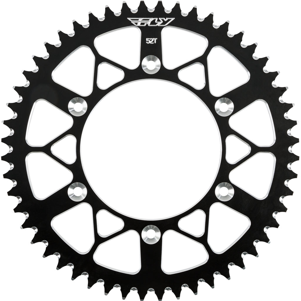 FLY RACING SPROCKET REAR 52T BLACK BETA-52 BLK