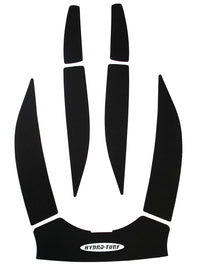 HYDRO-TURF TURF PAD POLARIS BLK SLH / SLX / PRO 1200 '00-01 HT921 PSA BK-atv motorcycle utv parts accessories gear helmets jackets gloves pantsAll Terrain Depot