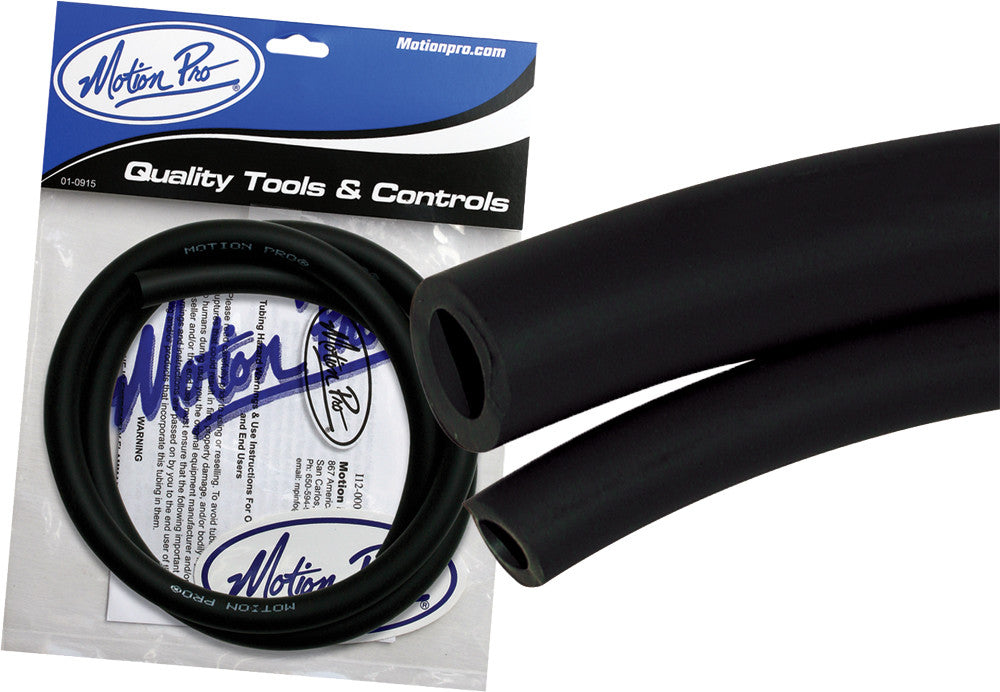 MOTION PRO TYGON FUEL LINE BLACK 5/16 ID X 3' 12-0056