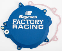 Load image into Gallery viewer, BOYESEN FACTORY RACING CLUTCH COVER HUSKY BLUE CC-46AL