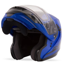 Load image into Gallery viewer, GMAX MD-04S MODULAR QUADRANT SNOW HELMET BLUE/BLACK XS G2041213 TC-2