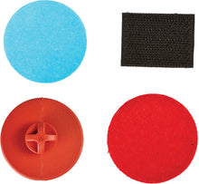 Load image into Gallery viewer, QUICK STRAP STICK-ON BUTTON KIT RED RB-10 RED
