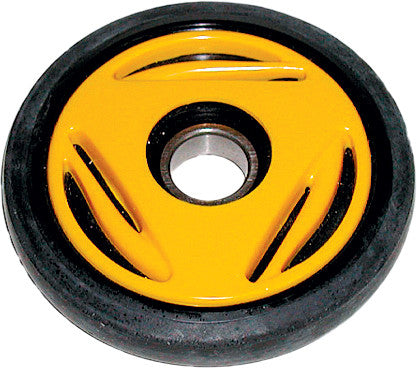 PPD IDLER WHEEL YELLOW 5.31"X25MM 04-400-05