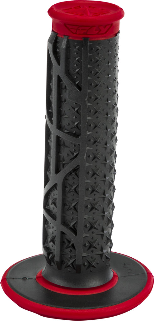 FLY RACING PILOT II MX GRIPS RED/BLACK 01173613A