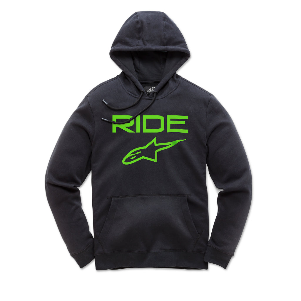 ALPINESTARS RIDE 2.0 FLEECE BLACK/GREEN XL 1119-51000-1060-XL