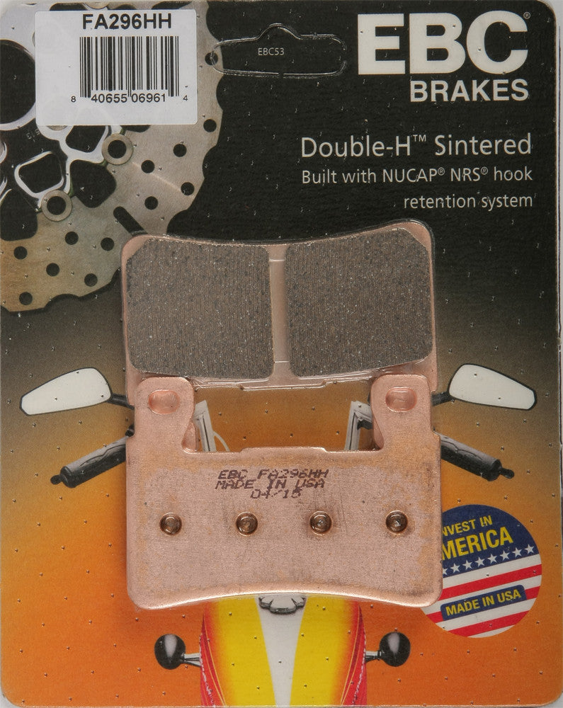 EBC BRAKE PADS FA296HH-atv motorcycle utv parts accessories gear helmets jackets gloves pantsAll Terrain Depot