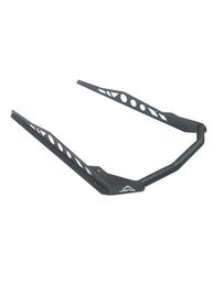 SPG BUMPER REAR S-D GEN 4 137 TRACK FLAT BLACK SDRB455-FBK