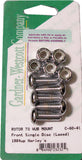 GARDNERWESTCOTT FRONT BRAKE ROTOR ALLEN BOLTS 84-UP ALL LACED WHEELS C-80-41