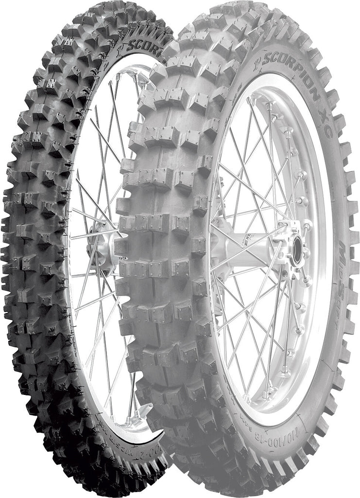 PIRELLI TIRE XC MID SOFT FRONT 80/100-21 51R BIAS TT 3888600