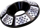 BAGGERNATION AXLE W/SPEED FREAK CAPS BLACK 00-07 FLT YAXLE-07-SF-B