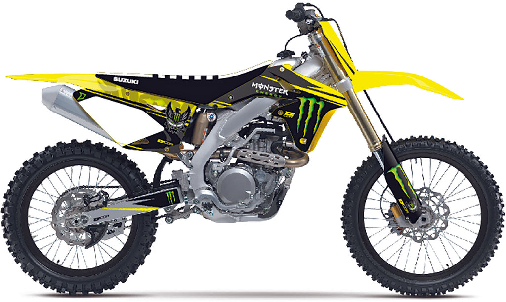 D'COR COMPLETE KIT MONSTER ENERGY BLACK 20-40-126