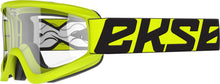 Load image into Gallery viewer, EKS BRAND FLAT-OUT GOGGLE FLO YELLOW W/CLEAR LENS 067-60415