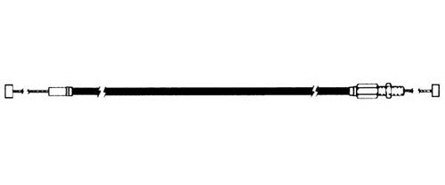 SP1 THROTTLE CABLE POL 05-139-62