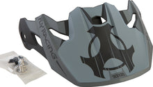 Load image into Gallery viewer, FLY RACING TOXIN ORIGINAL YOUTH VISOR MATTE BLACK/GREY 73-88025Y