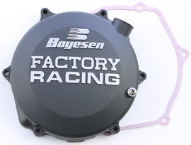 BOYESEN FACTORY RACING CLUTCH COVER BLACK CC-26B