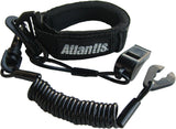 ATLANTIS PRO FLOATING WRIST LANYARD BLACK A8130PFW
