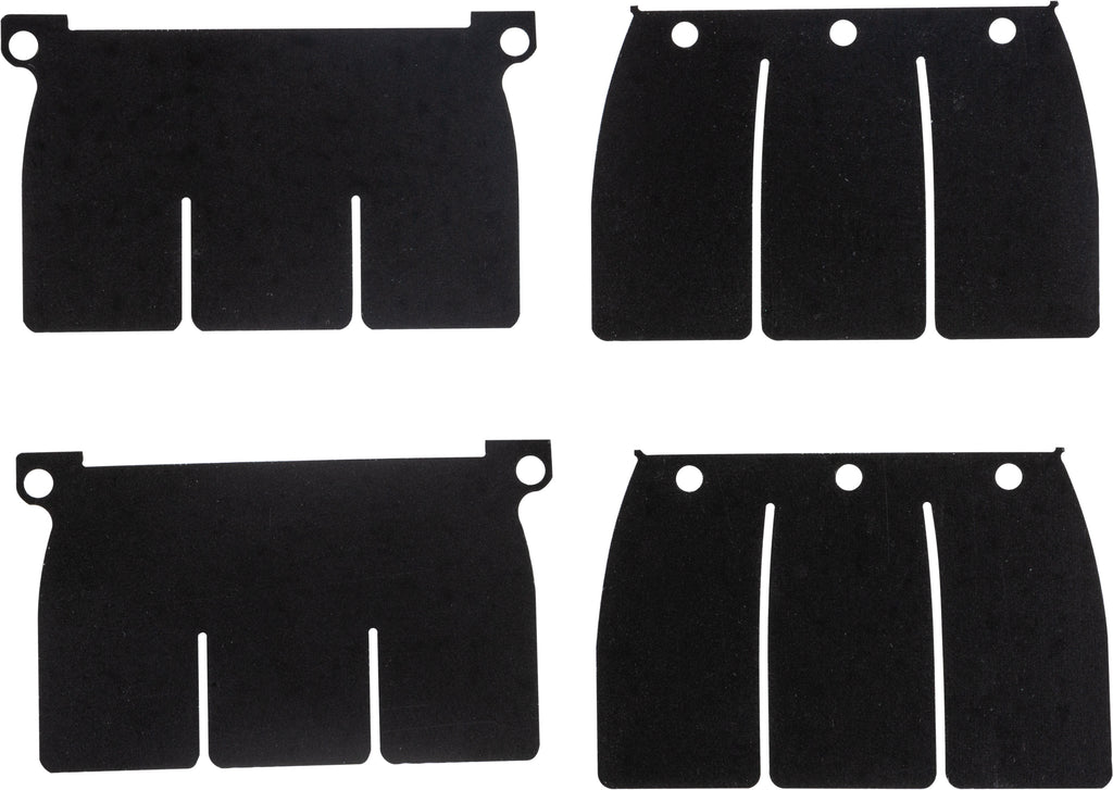 MOTO TASSINARI DELTA SYSTEM REPLACEMENT PETALS BLACK DP110-1