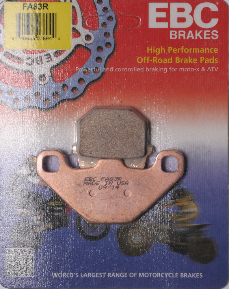 EBC BRAKE PADS FA83R-atv motorcycle utv parts accessories gear helmets jackets gloves pantsAll Terrain Depot