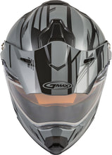Load image into Gallery viewer, GMAX AT-21S EPIC SNOW HELMET W/ELEC SHIELD MATTE GREY/BLACK XL G4211507