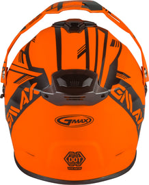 GMAX AT-21S ADVENTURE EPIC SNOW HELMET MATTE NEON ORNG/BLK XL G2211147