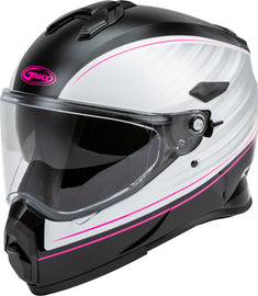 GMAX AT-21 ADVENTURE RALEY HELMET BLACK/WHITE/PINK LG G1211406